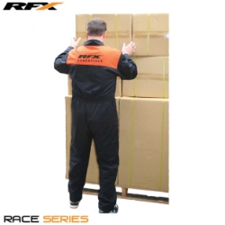 RFX Race Workshop Overalls (Black/Orange) 